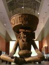 Scultura di Huehuetéotl il Dio del Fuoco teotihuacano 600-900 d.C.